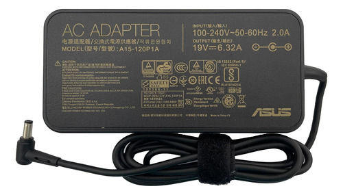 CARGADOR DIGITAL MICRO GAMER ASUS 19V-6.32A 120W 5.5×2.5mm ALTERNATIVO